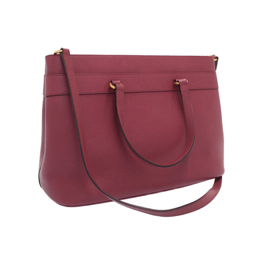 GUCCI Horsebit Bright Bit Tote Bag Red - Picture 2 of 9